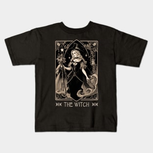 The Witch Tarot Card Kids T-Shirt